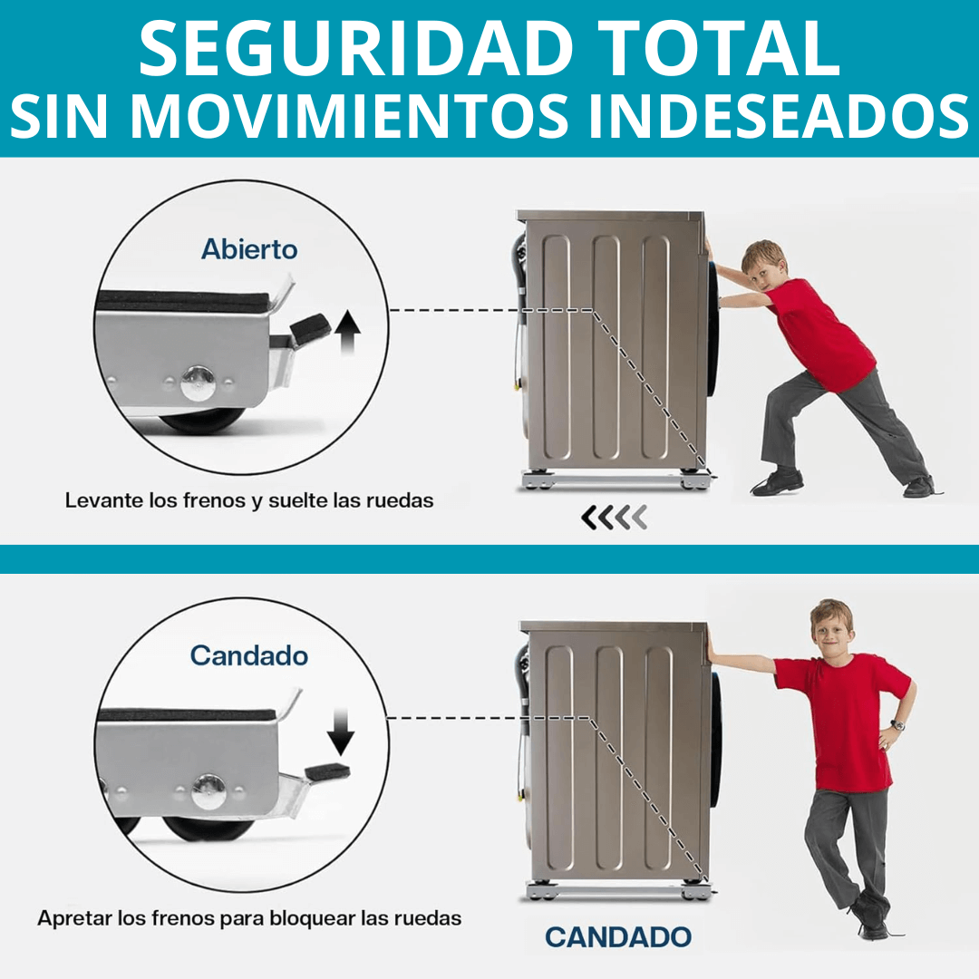 Soporte Móvil con Ruedas